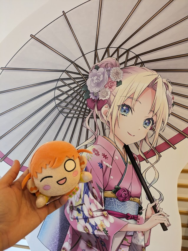 瑠璃乃ちゃんだよ… 花帆