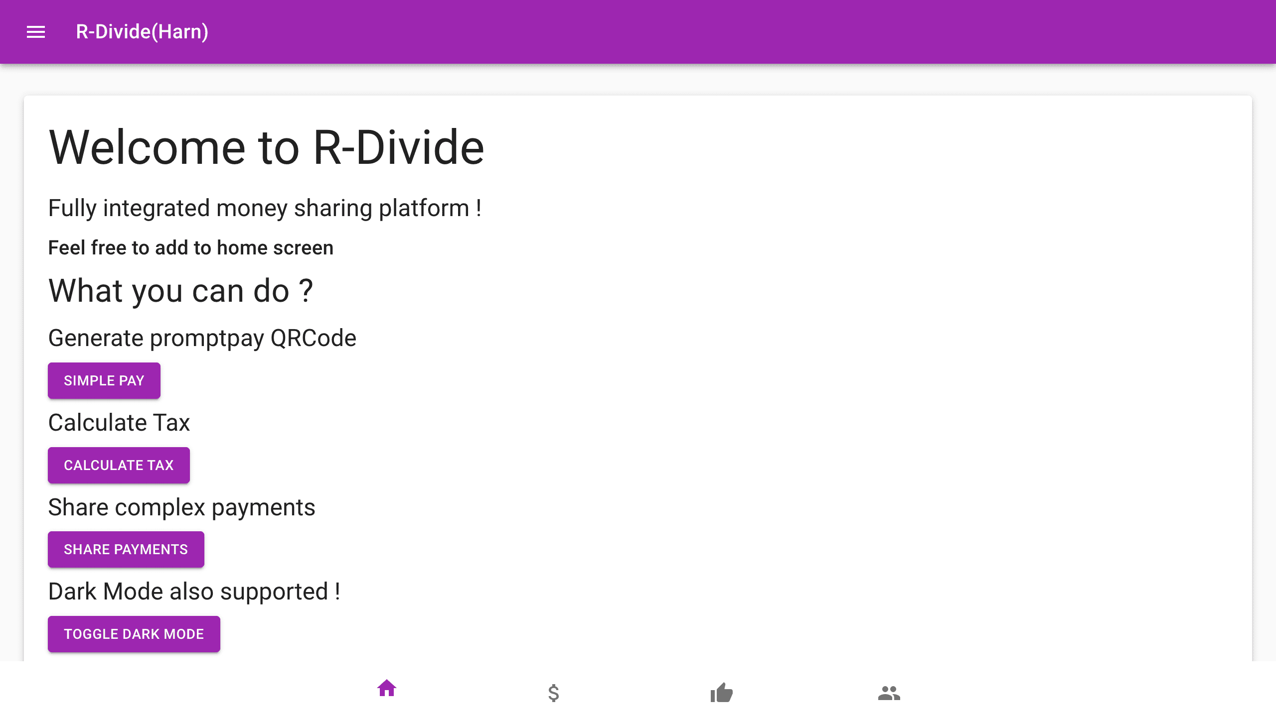 R-divide screenshot 3